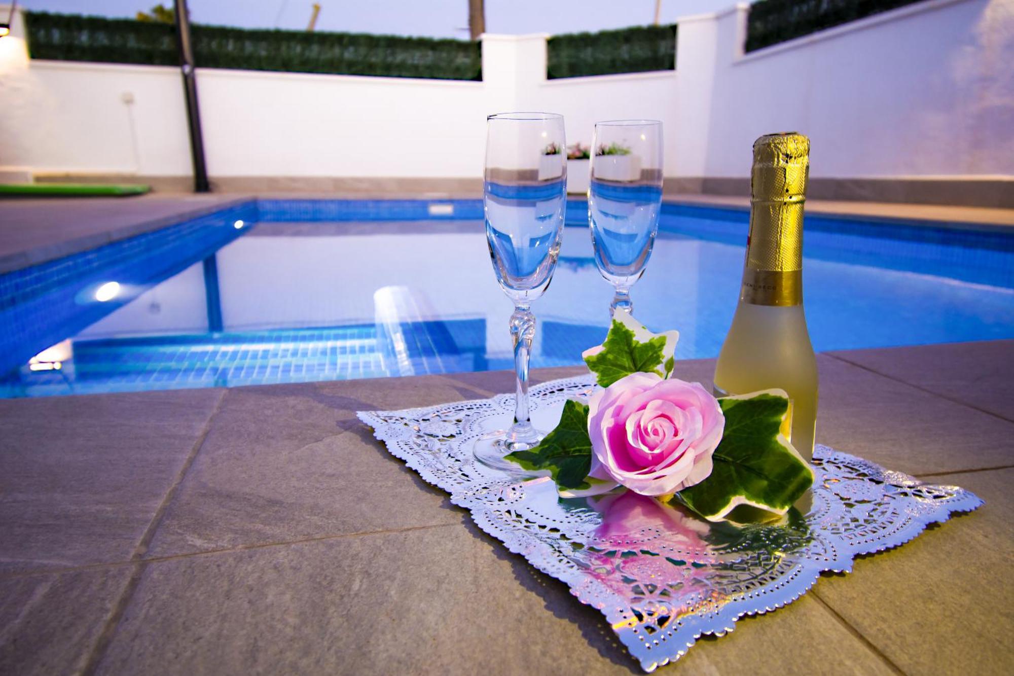 Casa Soleada Piscina Climatizada Y Privada Villa Santiago De La Ribera Exterior foto