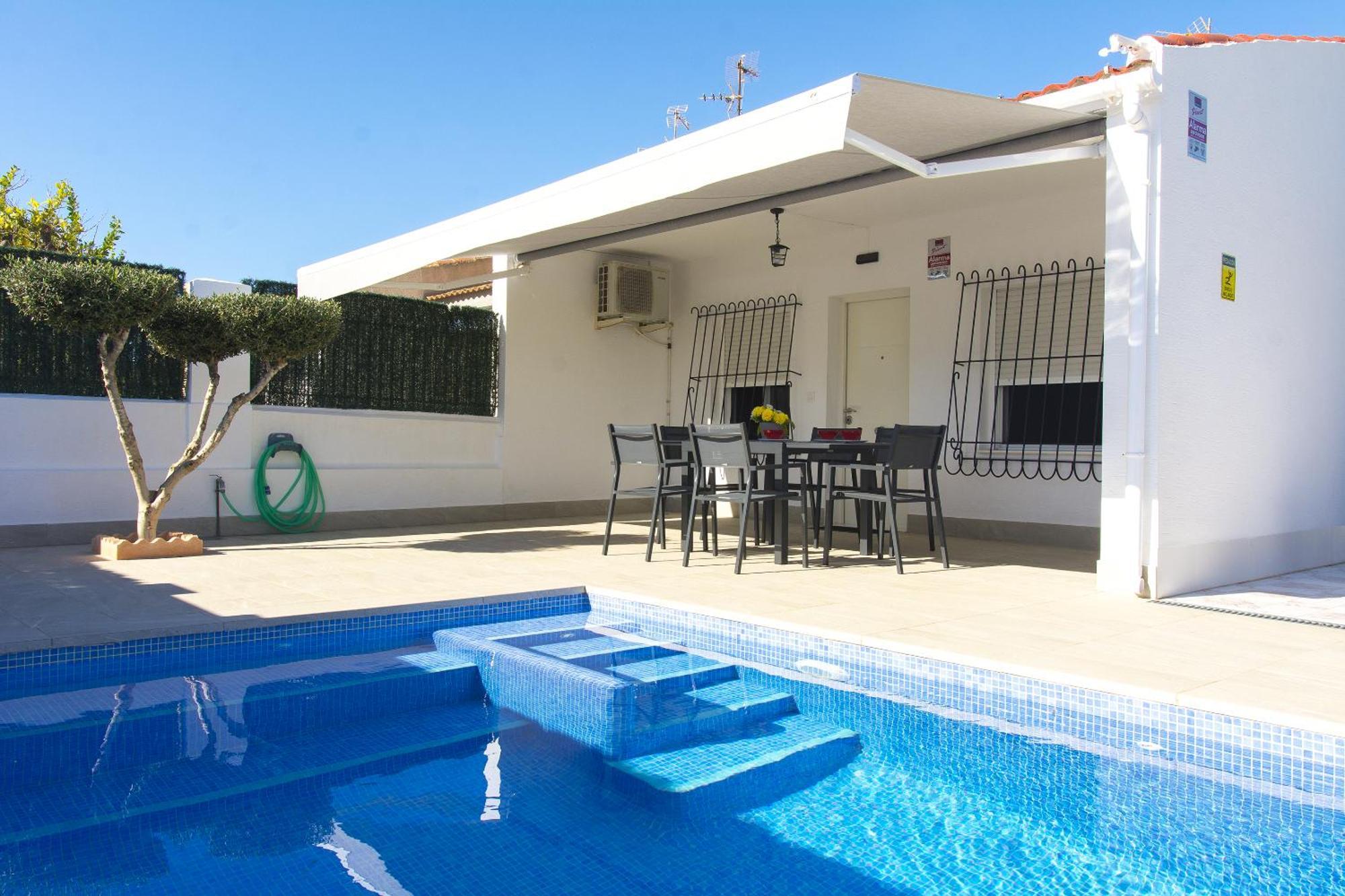 Casa Soleada Piscina Climatizada Y Privada Villa Santiago De La Ribera Exterior foto